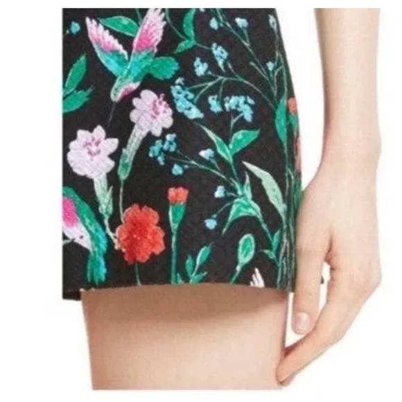 NEW! KATE SPADE ♠️ Size 4 JARDIN TILE JACQUARD Shorts Scenic Route - Picture 4 of 10